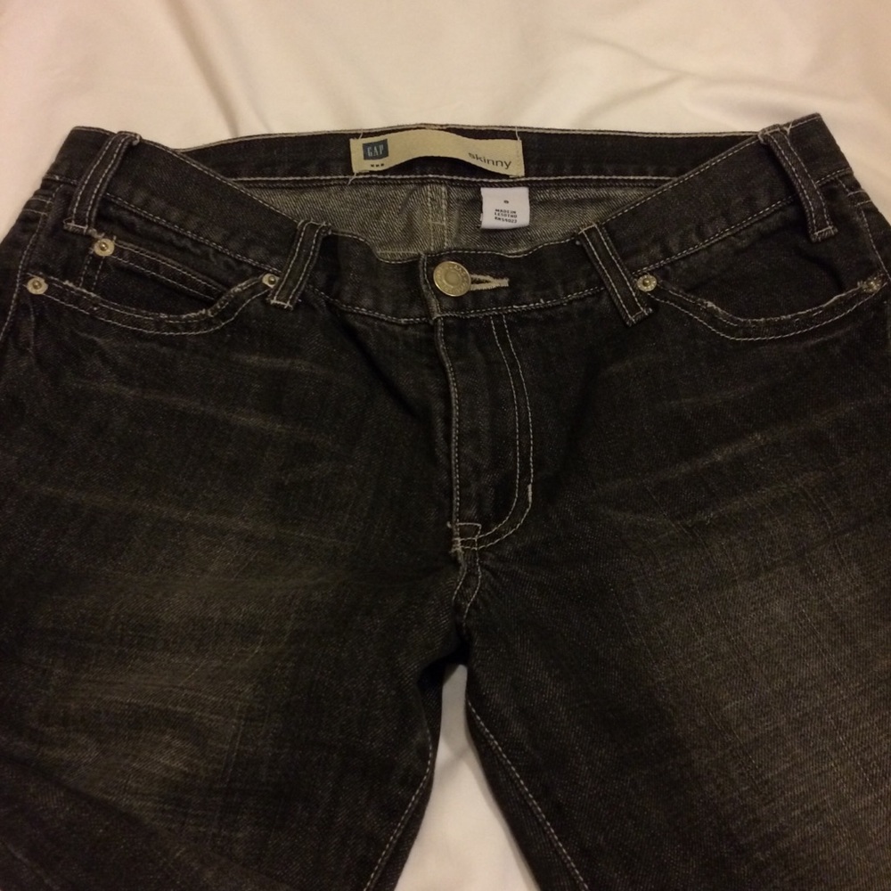 Gap Skinny Straight Leg Blue Jeans S…
